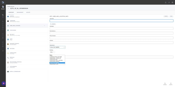 Screenshot of: Click this dropdown.