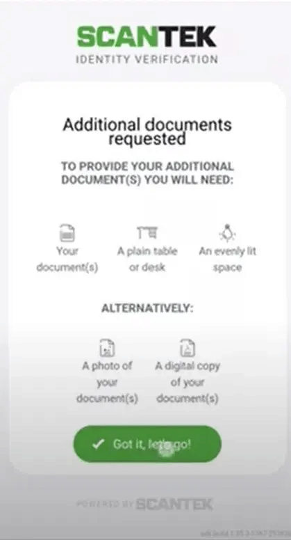 Screenshot of: You will now appear on the