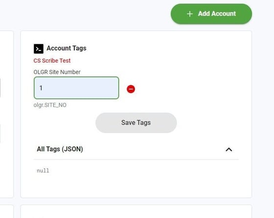 Screenshot of: Enter the site number you have for this venue. This will be on the Onboarding form. Click