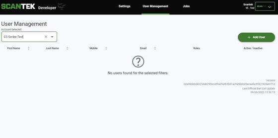 Screenshot of: Select